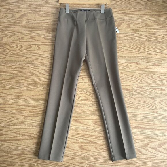 New size 6 "moss" pull on INSIGHT NY BCP8909B STRAIGHT LEG SCUBA PANT stretch - Picture 8 of 11